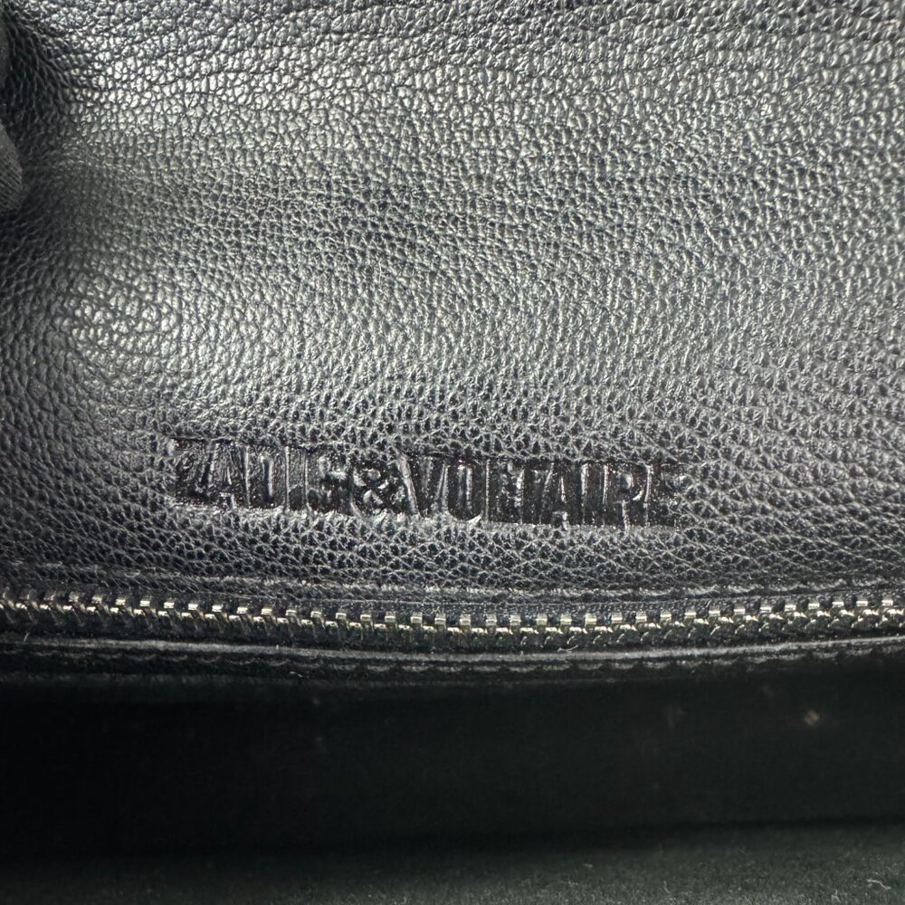 Zadig & Voltaire Black Leather Crossbody Bag - Picture 12 of 16